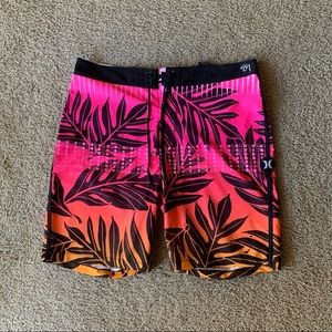 Hurley Phantom Sig Zane Boardshorts Rare - Size 32